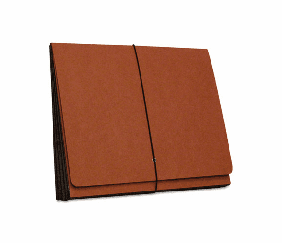 SJPS84308 3 1/2" Expansion Wallets, Redrope, Letter, Red By S&J PAPER