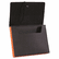 SJPS84683 Fusion Clutch Organizer, 1 3/4" Exp, Letter, Black/Orange, 10/BX By S&J PAPER