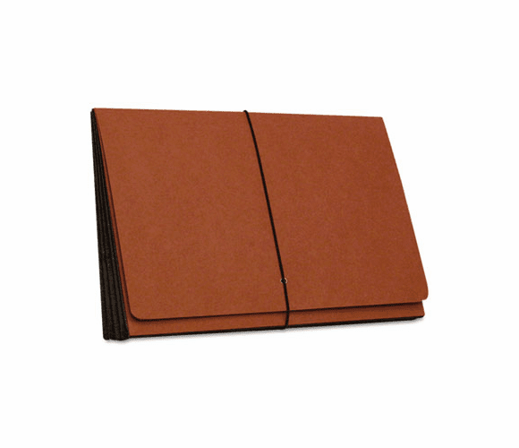 SJPS85308 3 1/2" Expansion Wallets, Redrope, Legal, Red By S&J PAPER