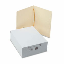 SJPS88000 Medical Record Folder, Flex Fasteners, Straight Top Tab, Letter, Manila, 25/Box By S&J PAPER