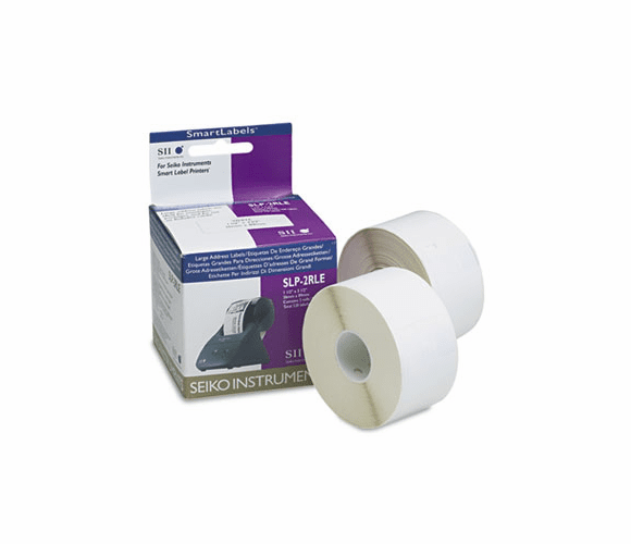 SKPSLP2RLE Self-Adhesive Address Labels, 1-1/2 x 3-1/2, White, 520/Box By SEIKO INSTRUMENTS USA, INC.