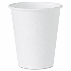 SLO404 White Paper Water Cups, 4 oz., White, 100/Pack By SOLO CUPS