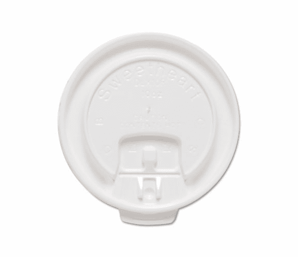 SLODLX10R Liftback & Lock Tab Cup Lids for Foam Cups, Fits 10 oz Trophy Cups, WE, 2000/CT By SOLO CUPS
