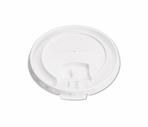 SLODLX12R Liftback & Lock Tab Cup Lids for Foam Cups, Fits SLOX12J/16NJ/20NJ, WE, 2000/CT By SOLO CUPS