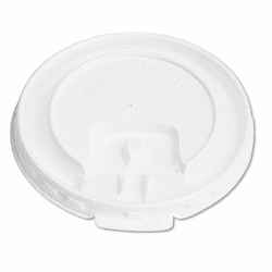 SLODLX8R Liftback & Lock Tab Cup Lids for Foam Cups, Lid, for SLOX8J, White, 2000/Carton By SOLO CUPS