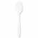 SLOGBX7TW Guildware Heavyweight Plastic Teaspoons, White, 10 Boxes of 100 By SOLO CUPS