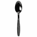 SLOGDR7TS Guildware Heavyweight Plastic Teaspoons, Black, 1000/Carton By SOLO CUPS