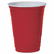 SLOP16RLR Plastic Party Cold Cups, 16 oz., Red, 50/Pack By SOLO CUPS