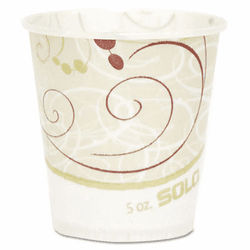 SLOR53SYMPK Paper Water Cups, Waxed, 5 oz.,100/Pack By SOLO CUPS