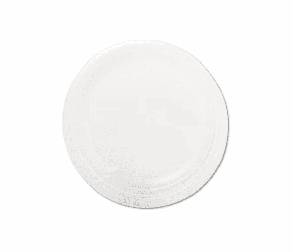 SLORSF90007PK Foam Plate, 9" Diameter, White, 125/Pack By SOLO CUPS