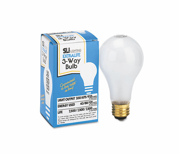 SLT60901 Three-Way Incandescent Bulb, 50/100/150 Watts By HAVELLS