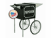 Small Popcorn Machine Cart - Black & Chrome By Paragon
