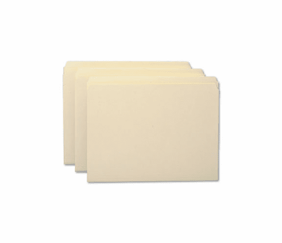 SMD10300 File Folders, Straight Cut, One-Ply Top Tab, Letter, Manila, 100/Box By SMEAD MANUFACTURING CO.