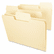 SMD10301 SuperTab File Folders, 1/3 Cut Top Tab, Letter, Manila, 100/Box By SMEAD MANUFACTURING CO.