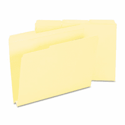 SMD10405 Heavyweight File Folders, 1/3 Tab, 1 1/2 Inch Expansion Letter, Manila, 50/Box By SMEAD MANUFACTURING CO.