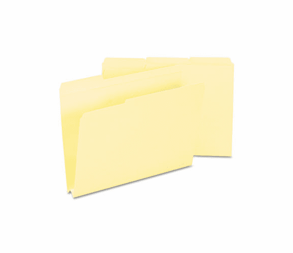 SMD10405 Heavyweight File Folders, 1/3 Tab, 1 1/2 Inch Expansion Letter, Manila, 50/Box By SMEAD MANUFACTURING CO.