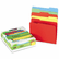SMD11993 File Folders, 1/3 Cut, Reinforced Top Tab, Letter, Assorted, 100/Box By SMEAD MANUFACTURING CO.