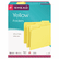 SMD12943 File Folders, 1/3 Cut Top Tab, Letter, Yellow, 100/Box By SMEAD MANUFACTURING CO.
