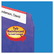 SMD13034 File Folders, 1/3 Cut, Reinforced Top Tab, Letter, Purple, 100/Box By SMEAD MANUFACTURING CO.