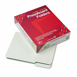 SMD13234 Recycled Folder, Two Inch Expansion, 1/3 Top Tab, Letter, Gray Green, 25/Box By SMEAD MANUFACTURING CO.