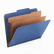 SMD14032 Pressboard Classification Folders, Letter, Six-Section, Dark Blue, 10/Box By SMEAD MANUFACTURING CO.
