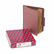 SMD14075 Pressboard Classification Folders, Self Tab, Letter, Six-Section, Red, 10/Box By SMEAD MANUFACTURING CO.