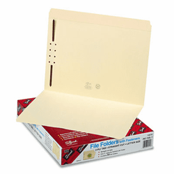 SMD14510 Folders, One Fastener, Straight Cut, Top Tab, Letter, Manila, 50/Box By SMEAD MANUFACTURING CO.