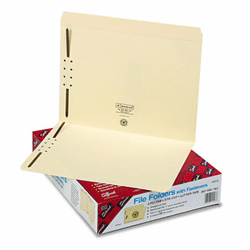 SMD14513 Folders, Two Fasteners, Straight Cut Top Tabs, Letter, Manila, 50/Box By SMEAD MANUFACTURING CO.