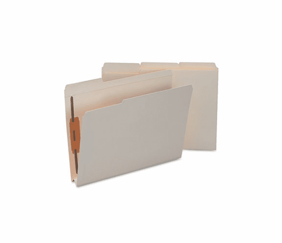 SMD14595 1 1/2 Inch Expansion Folder, Two Fasteners, 1/3 Top Tab, Letter, Manila, 50/Box By SMEAD MANUFACTURING CO.