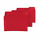 SMD14936 Colored Pressboard Fastener Folders, Letter, 1/3 Cut, Bright Red, 25/Box By SMEAD MANUFACTURING CO.