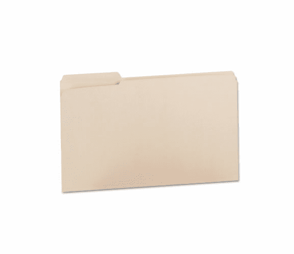 SMD15230 Interior File Folders, 1/3 Cut Top Tab, Legal, Manila, 100/Box By SMEAD MANUFACTURING CO.