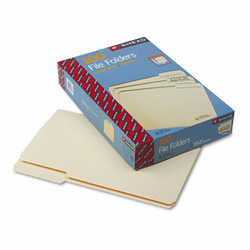 SMD15333 File Folders, 1/3 Cut Third Position, One-Ply Top Tab, Legal, Manila, 100/Box By SMEAD MANUFACTURING CO.
