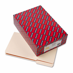 SMD15405 Heavyweight File Folders, 1/3 Tab, 1 1/2 Inch Expansion, Legal, Manila, 50/Box By SMEAD MANUFACTURING CO.