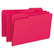 SMD17743 File Folders, 1/3 Cut Top Tab, Legal, Red, 100/Box By SMEAD MANUFACTURING CO.