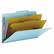 SMD19030 Pressboard Classification Folders, Legal, Six-Section, Blue, 10/Box By SMEAD MANUFACTURING CO.