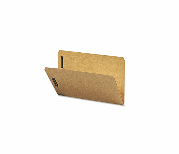 SMD19813 Kraft K Style Fastener Folders, Straight Cut, Top Tab, Legal, Brown, 50/Box By SMEAD MANUFACTURING CO.