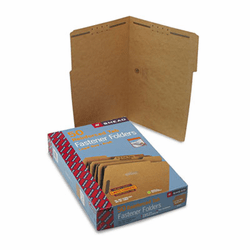 SMD19837 11 Point Kraft Folders, Two Fasteners, 1/3 Cut Top Tab, Legal, Brown, 50/Box By SMEAD MANUFACTURING CO.