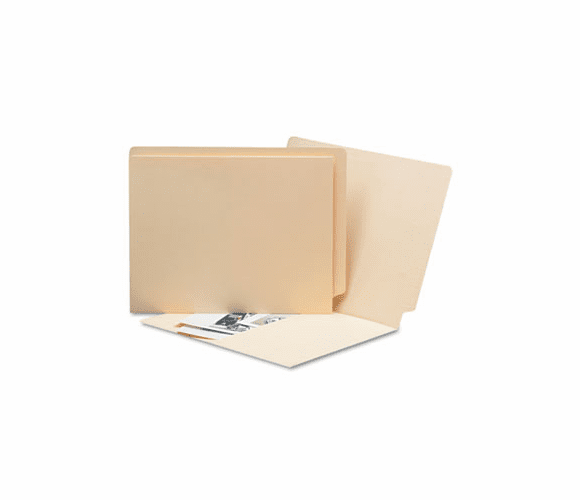 SMD24116 Antimicrobial Pocket Folders, Straight Tab, Letter, Manila, 50/Box By SMEAD MANUFACTURING CO.