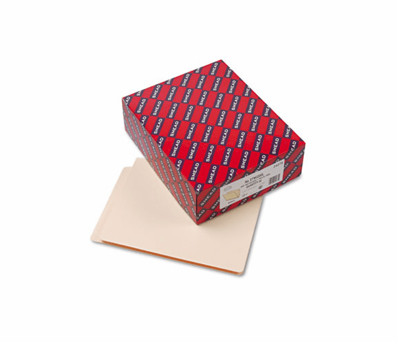 SMD24275 1 1/2 Inch Expansion Folders, Straight End Tab, Letter, Manila, 50/Box By SMEAD MANUFACTURING CO.