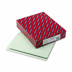 SMD26210 Heavy Duty Folders, End Tab, Two Inch Expansion, Letter, Gray Green, 25/Box By SMEAD MANUFACTURING CO.