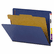 SMD26884 Pressboard End Tab Classification Folders, Letter, 2 Section, Dark Blue, 10/Box By SMEAD MANUFACTURING CO.