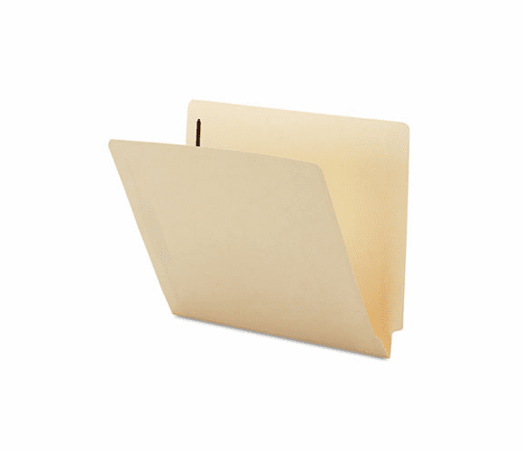 SMD34115 Heavyweight Folder, Two Fasteners, End Tab, Letter, 11 Point Manila, 50/Box By SMEAD MANUFACTURING CO.