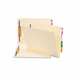 SMD34276 Heavy W-fold Expansion Folders, Two Fasteners, End Tab, Letter, Manila, 50/Box By SMEAD MANUFACTURING CO.