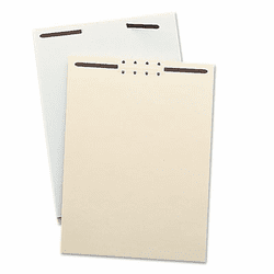 SMD35511 Recycled Letter Size Manila File Backs w/Prong Fasteners, 2" Capacity, 100/Box By SMEAD MANUFACTURING CO.