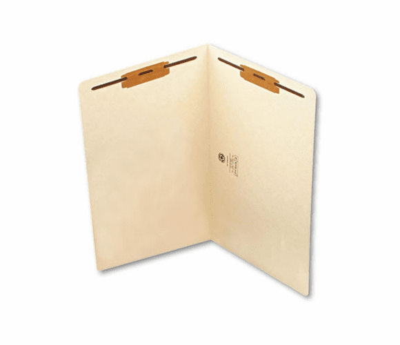 SMD37115 Heavyweight Folders, Two Fasteners, End Tab, Legal, 11 Point Manila, 50/Box By SMEAD MANUFACTURING CO.