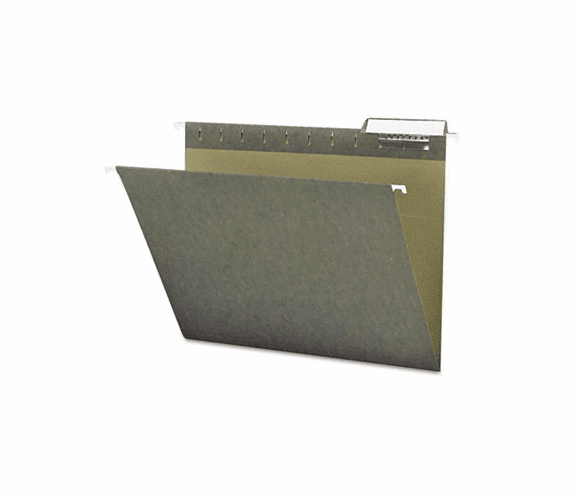 SMD64035 Hanging Folders, 1/3 Tab, 11 Point Stock, Letter, Green, 25/Box By SMEAD MANUFACTURING CO.