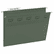 SMD64036 Tuff Hanging Folder with Easy Slide Tab, Letter, Standard Green, 20/Pack By SMEAD MANUFACTURING CO.