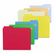 SMD64053 FasTab Hanging File Folders, Letter, Assorted Primary, 18/Box By SMEAD MANUFACTURING CO.