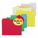 SMD64053 FasTab Hanging File Folders, Letter, Assorted Primary, 18/Box By SMEAD MANUFACTURING CO.