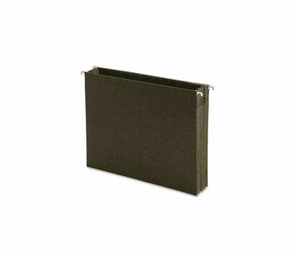 SMD64221 Hanging Pocket File Folders with Full Height Gusset, Letter, Green, 10/Box By SMEAD MANUFACTURING CO.
